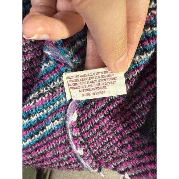 Arizona Jeans Small Gothcore Dark Feminine Plaid Cardigan Witchy Punk Lounge - Picture 5 of 7